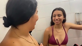 We Engage In Passionate Kissing With My Friend'S Stepsister And Her Before Heading To The Pool
